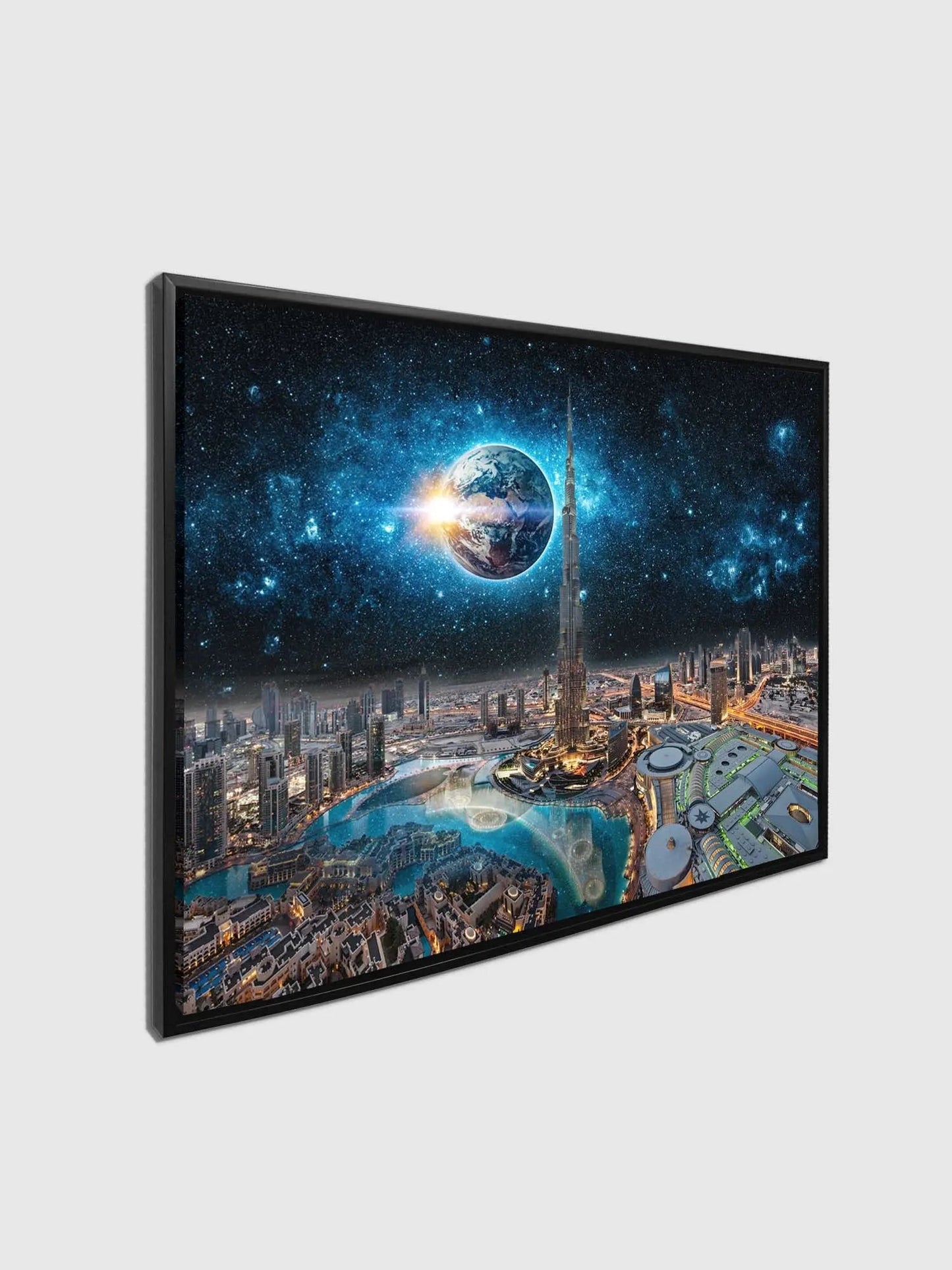 Wall Art-Dubai Concept-Canvas Print-Skyline by Gtaart.ca