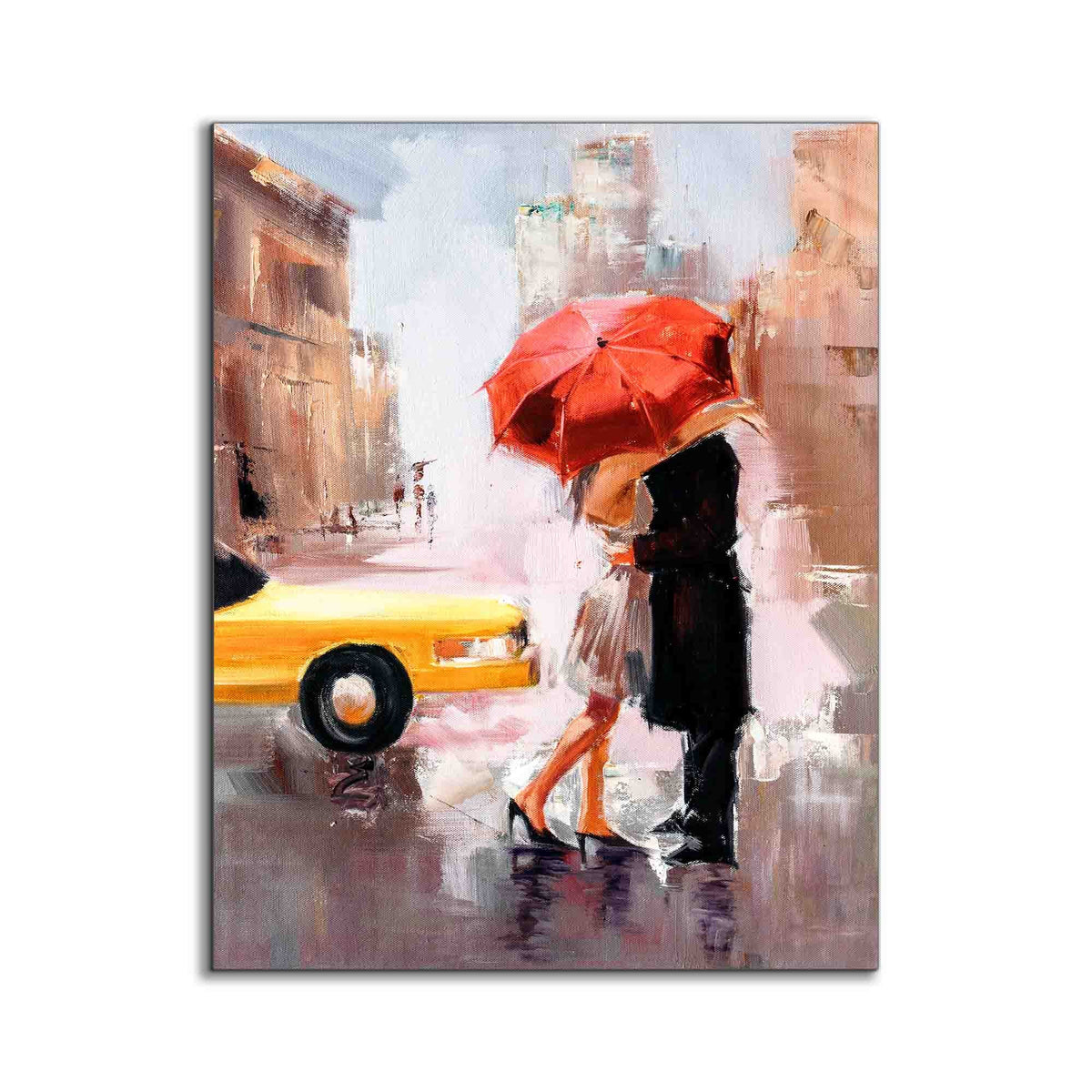 NYC KISS - Wall art decor-Fine Art Canvas by Gtaart.ca