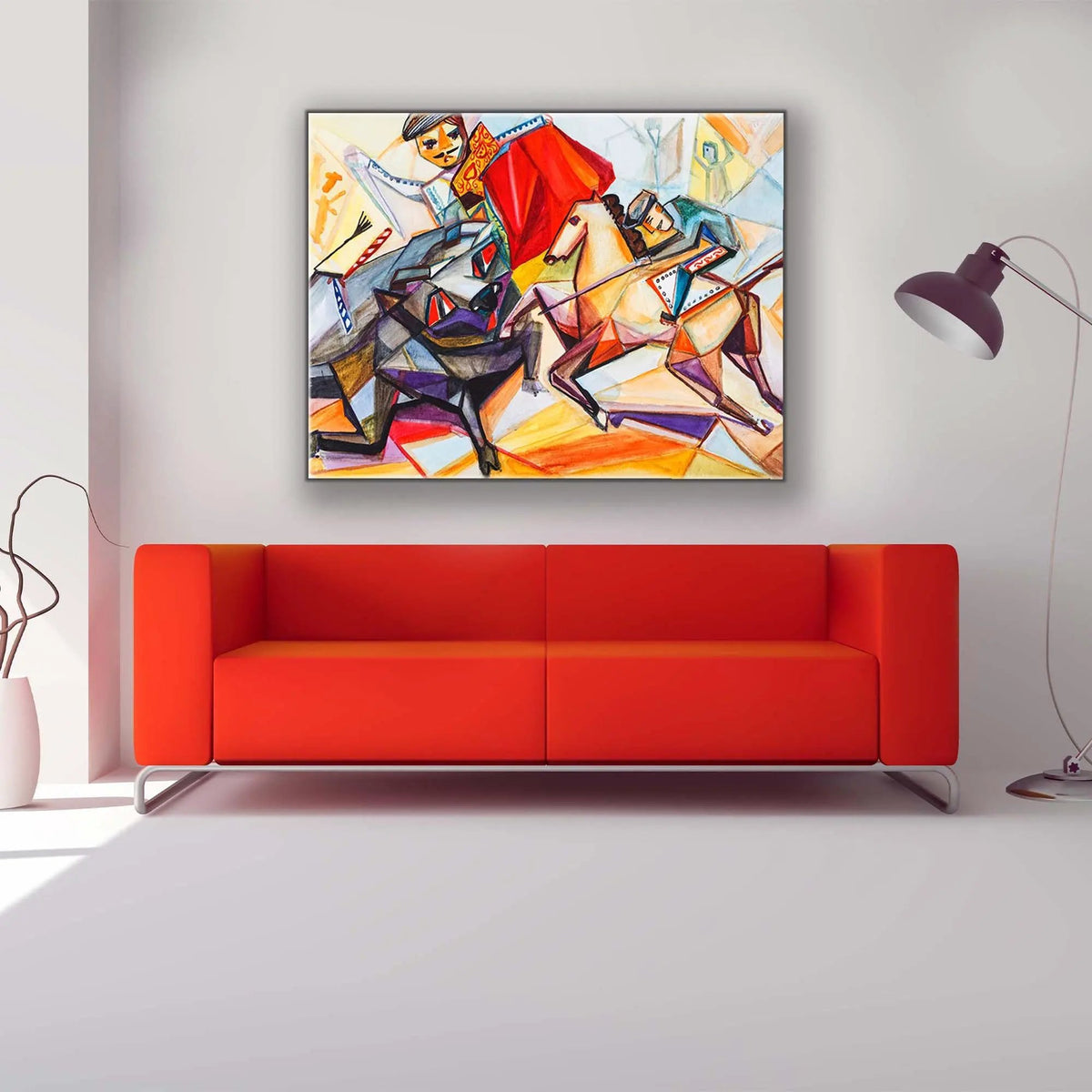 Picasso I - Fine Art Canvas-Artwork print-RGB varnish by Gtaart.ca