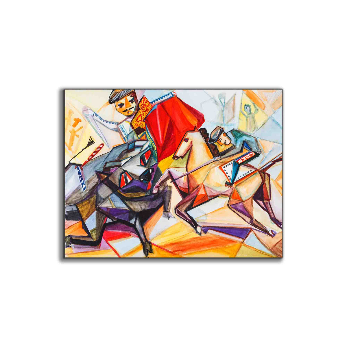 Picasso I - Fine Art Canvas-Artwork print-RGB varnish by Gtaart.ca