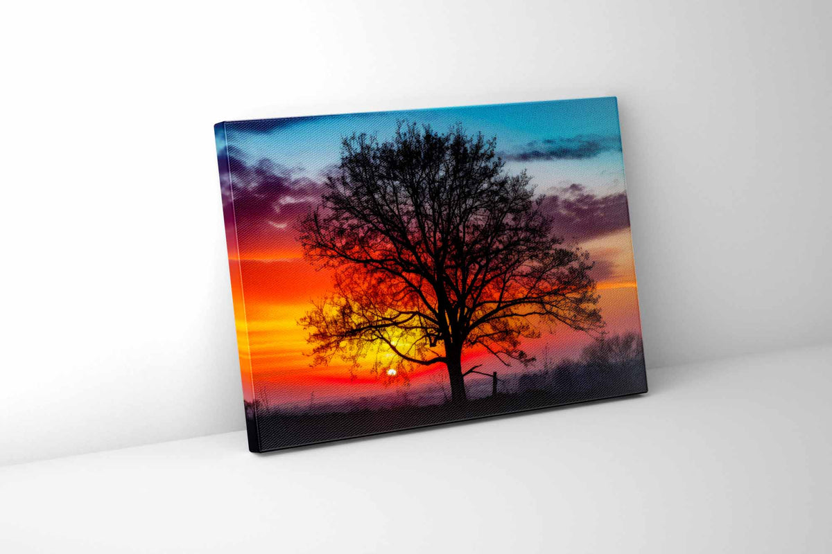 Wall ART-Tranquil Sunset-Canvas Print by Gtaart.ca