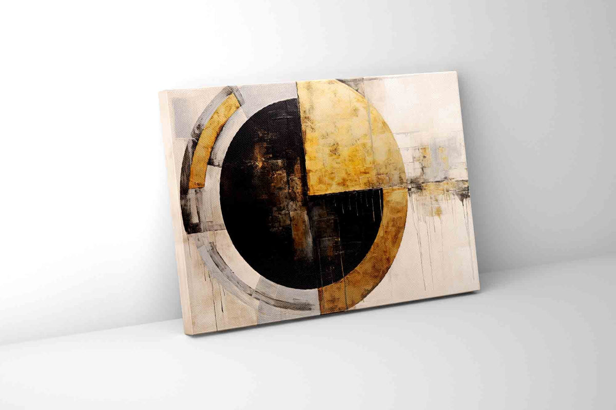 Abstract Sun -Canvas print- Modern Art by Gtaart.ca