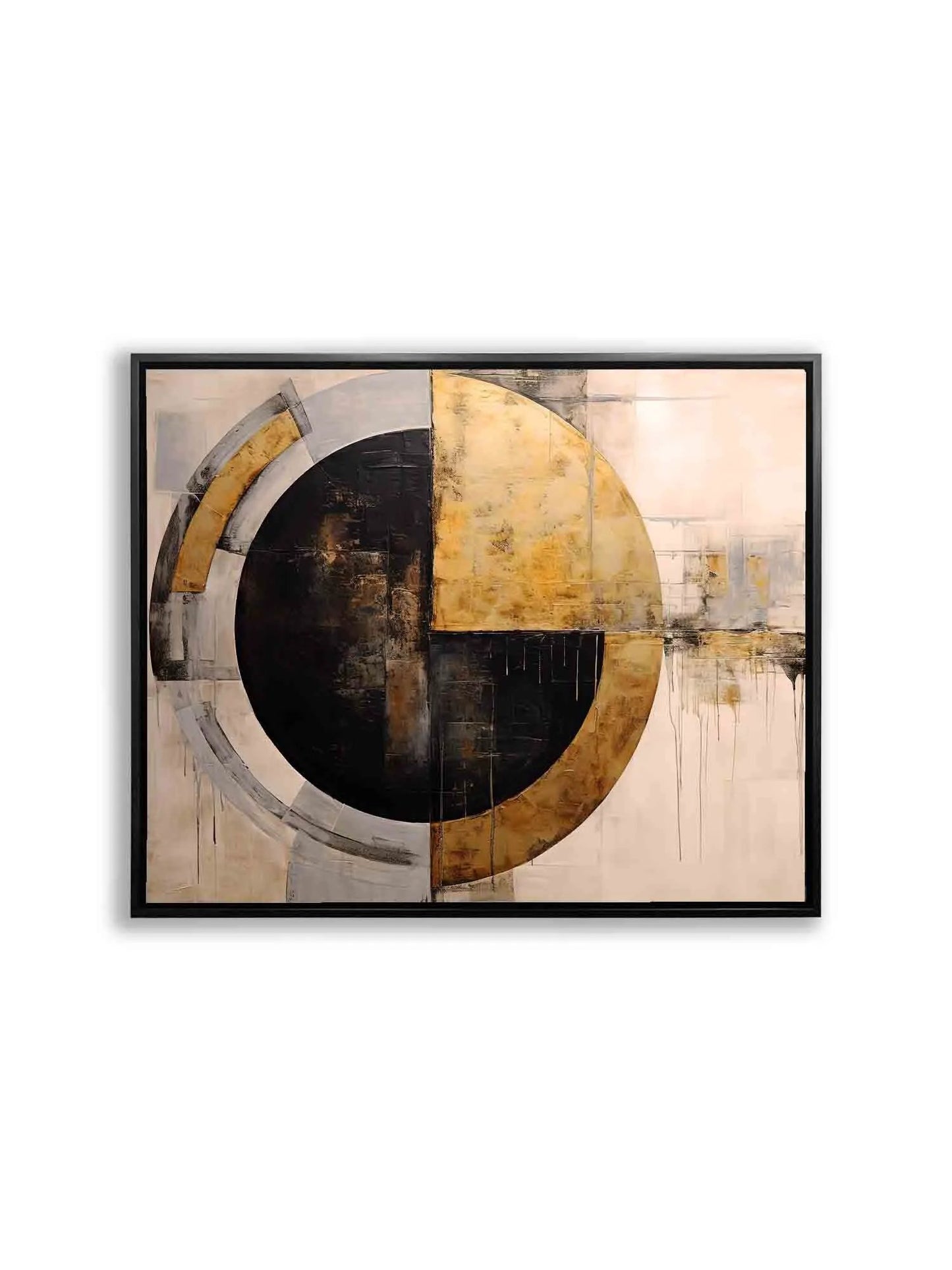 Abstract Sun -Canvas print- Modern Art by Gtaart.ca
