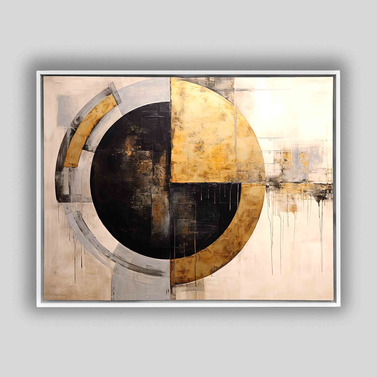 Abstract Sun -Canvas print- Modern Art by Gtaart.ca