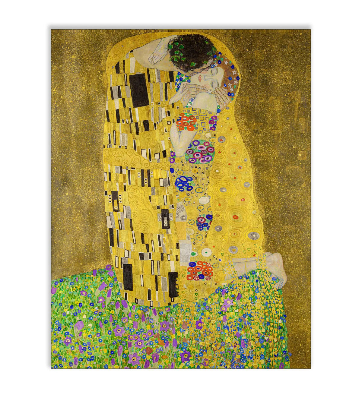 " The Kiss" Fine Art-Gold varnish by Gtaart.ca