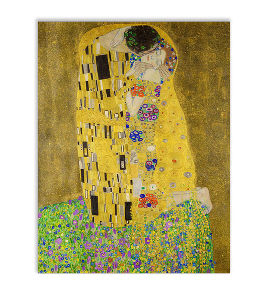 " The Kiss" Fine Art-Gold varnish by Gtaart.ca