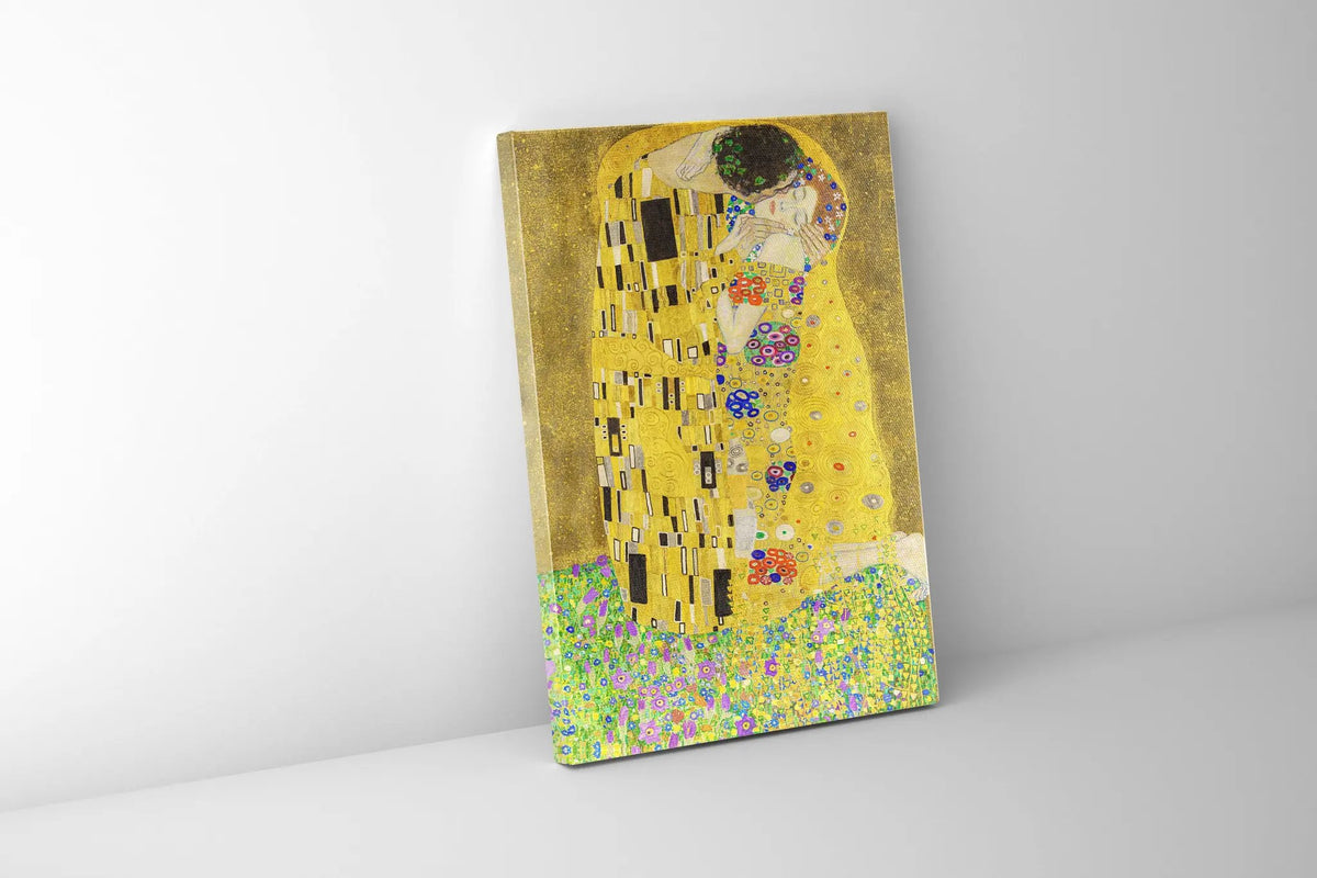 " The Kiss" Fine Art-Gold varnish by Gtaart.ca