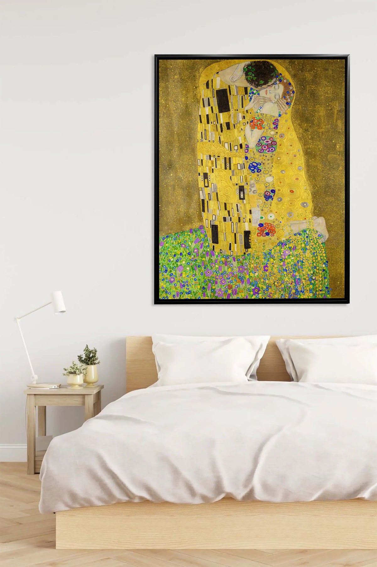 " The Kiss" Fine Art-Gold varnish by Gtaart.ca