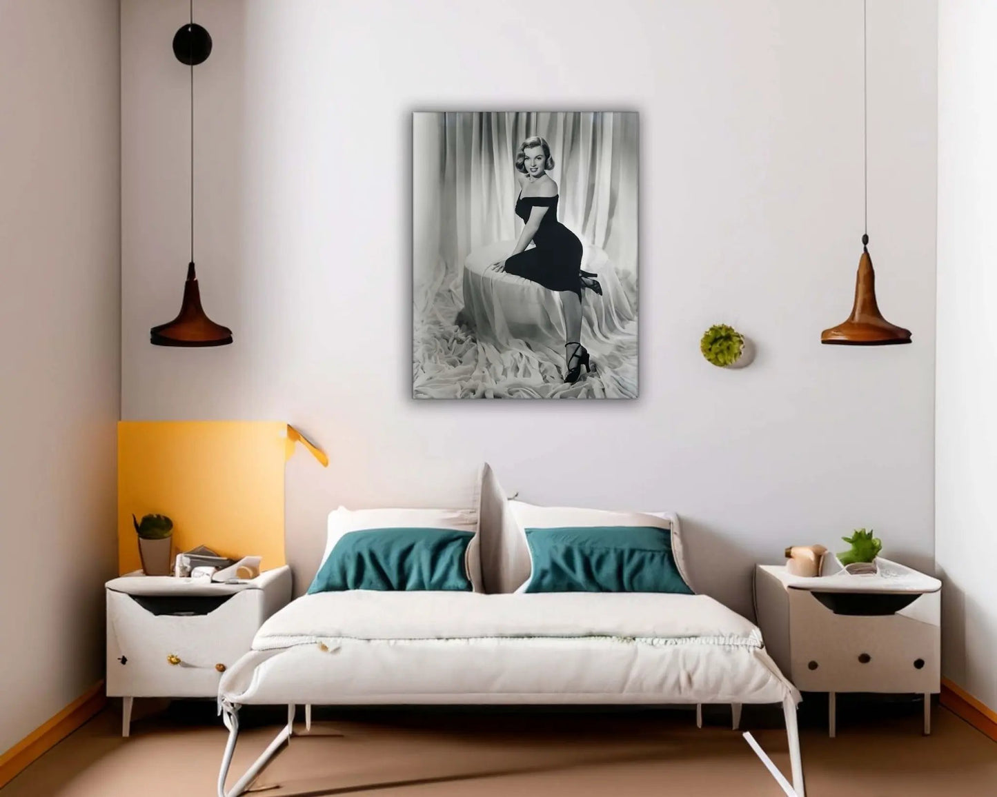 Wall Art-Marilyn in the room- Canvas Print by Gtaart.ca