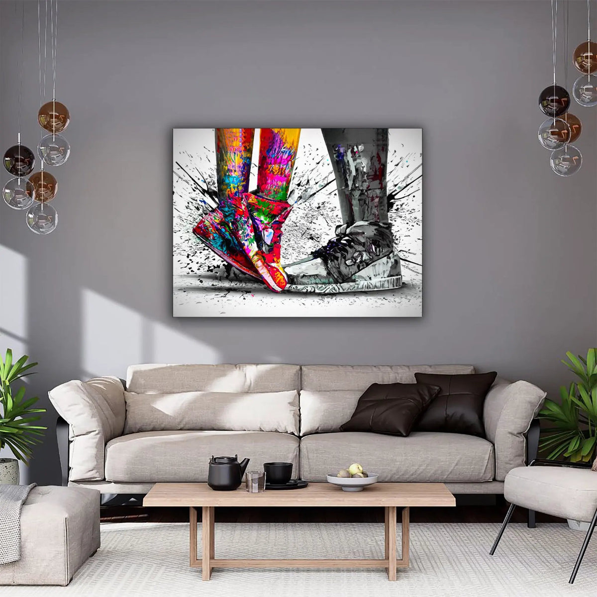 Canvas Wall Art- The encounter- Wall Decor by Gtaart.ca