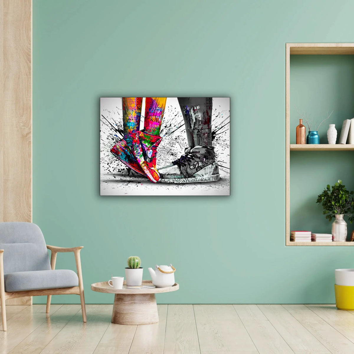 Canvas Wall Art- The encounter- Wall Decor by Gtaart.ca
