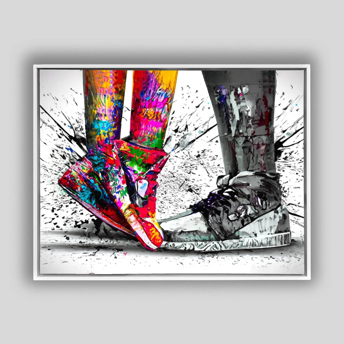 Canvas Wall Art- The encounter- Wall Decor by Gtaart.ca