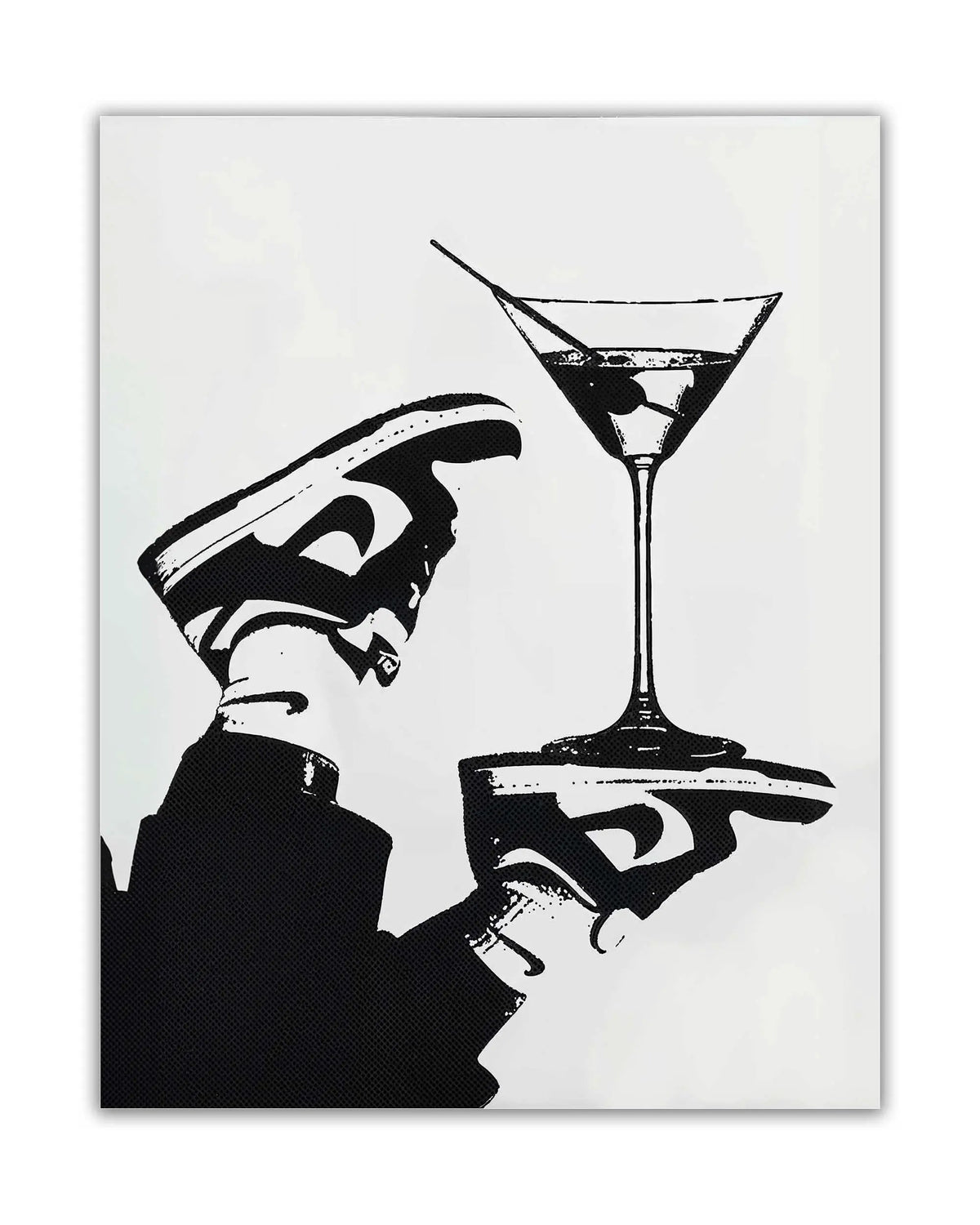 Wall Art-upside down-Canvas Printed-Artwork Decor by Gtaart.ca