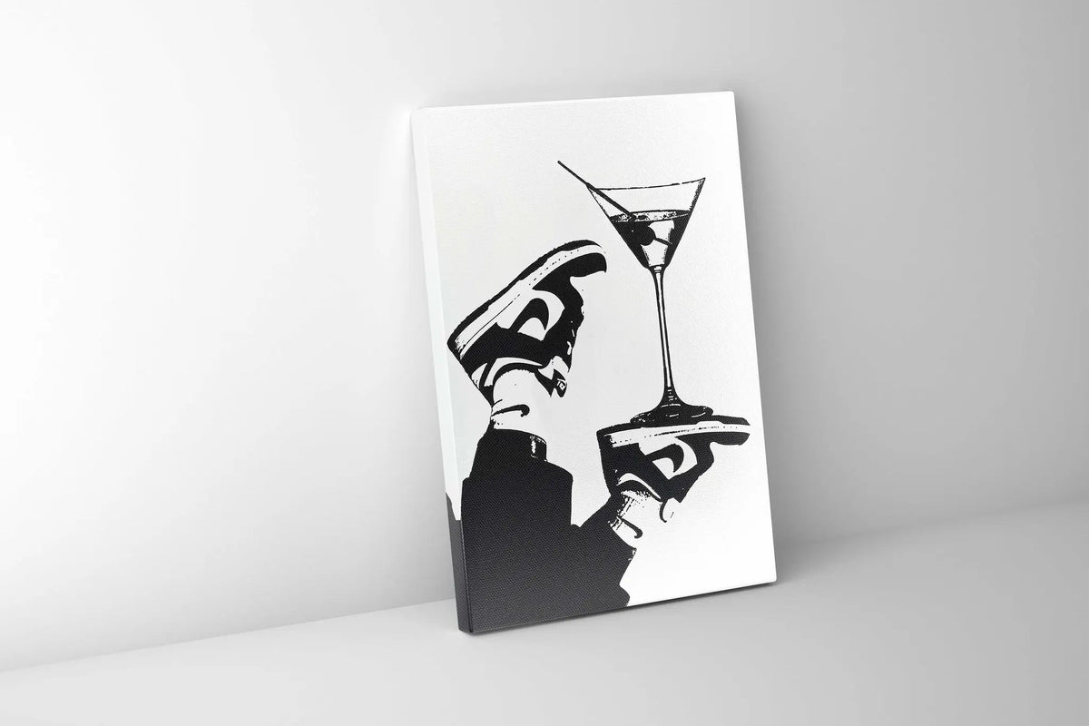 Wall Art-upside down-Canvas Printed-Artwork Decor by Gtaart.ca