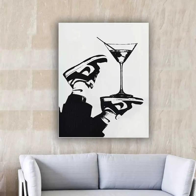 Wall Art-upside down-Canvas Printed-Artwork Decor by Gtaart.ca