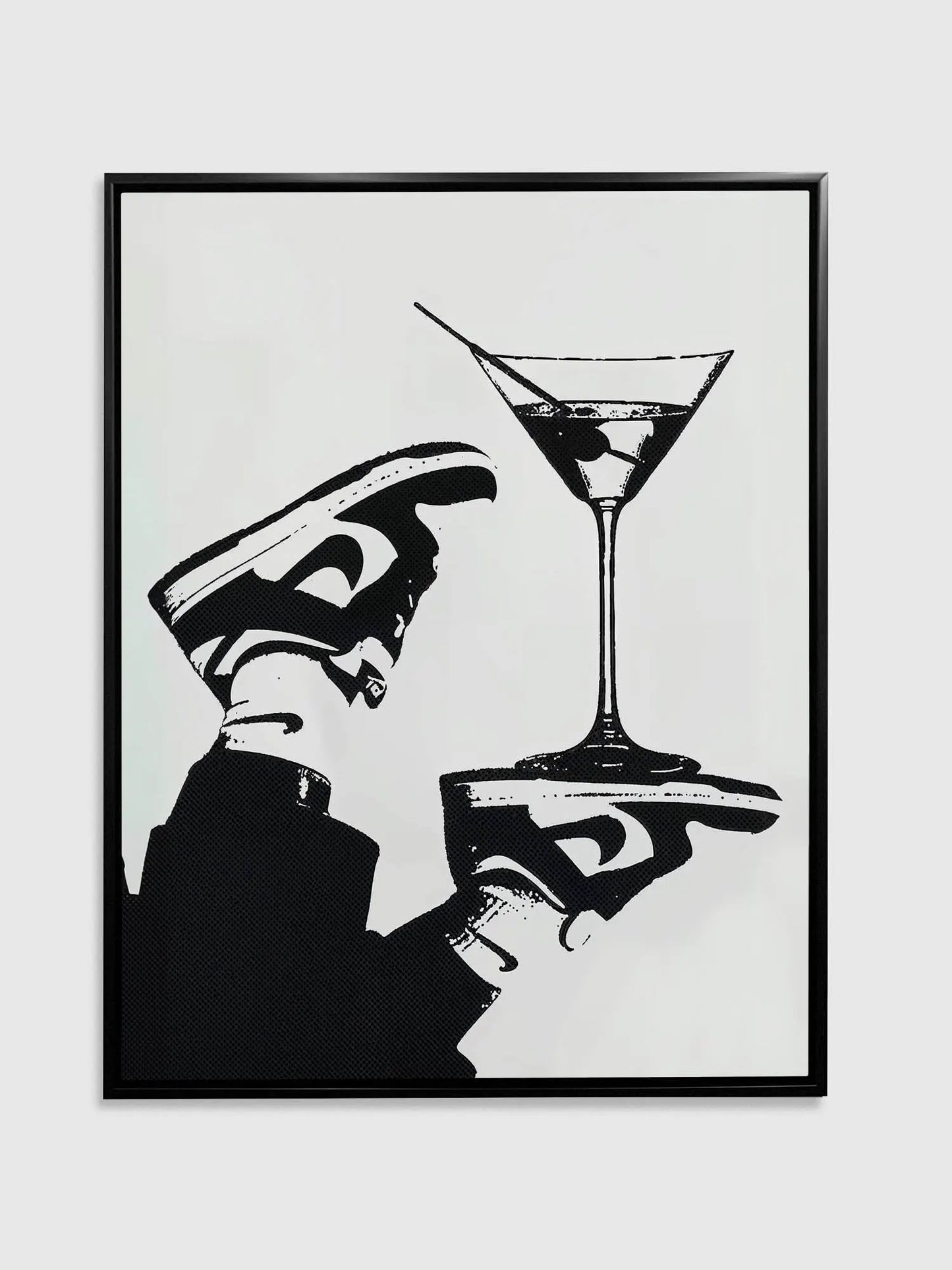 Wall Art-upside down-Canvas Printed-Artwork Decor by Gtaart.ca