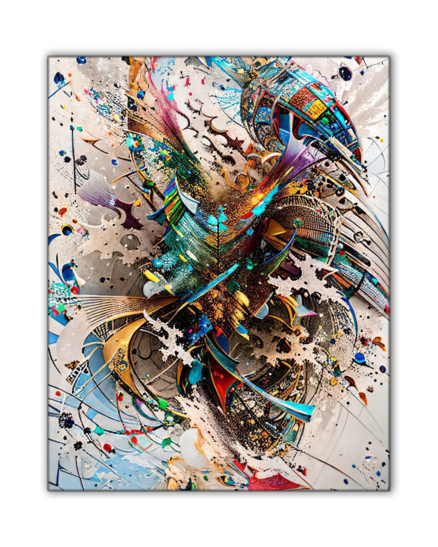 Wall Art-Abstract 1-Canvas Printed-Artwork by Gtaart.ca