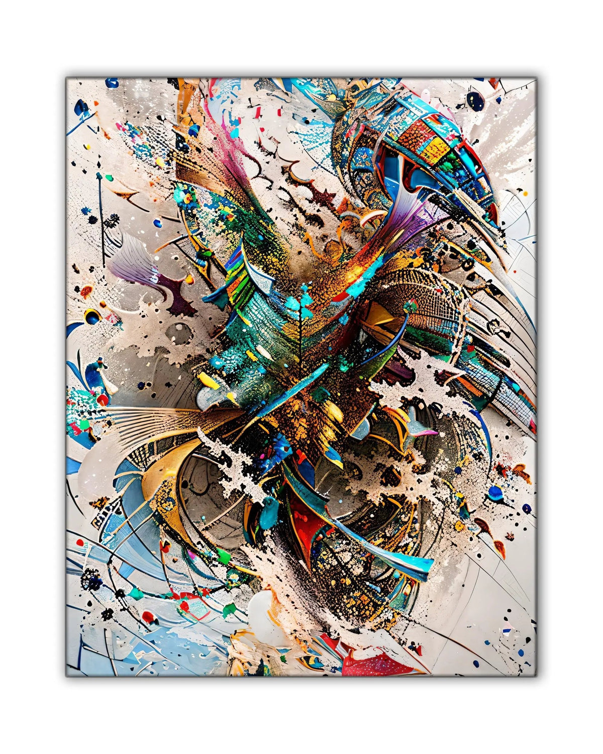 Wall Art-Abstract 1-Canvas Printed-Artwork by Gtaart.ca