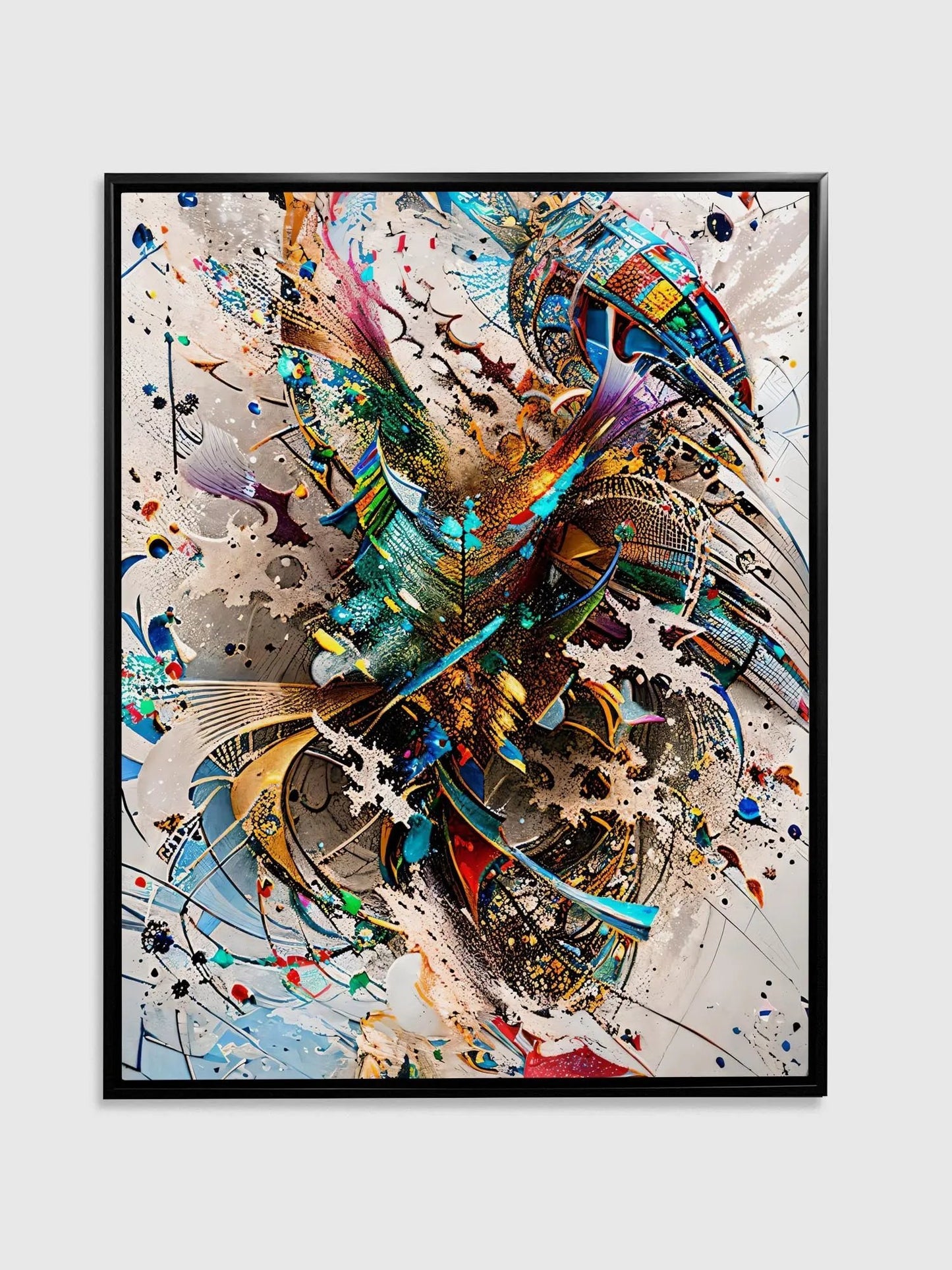 Wall Art-Abstract 1-Canvas Printed-Artwork by Gtaart.ca