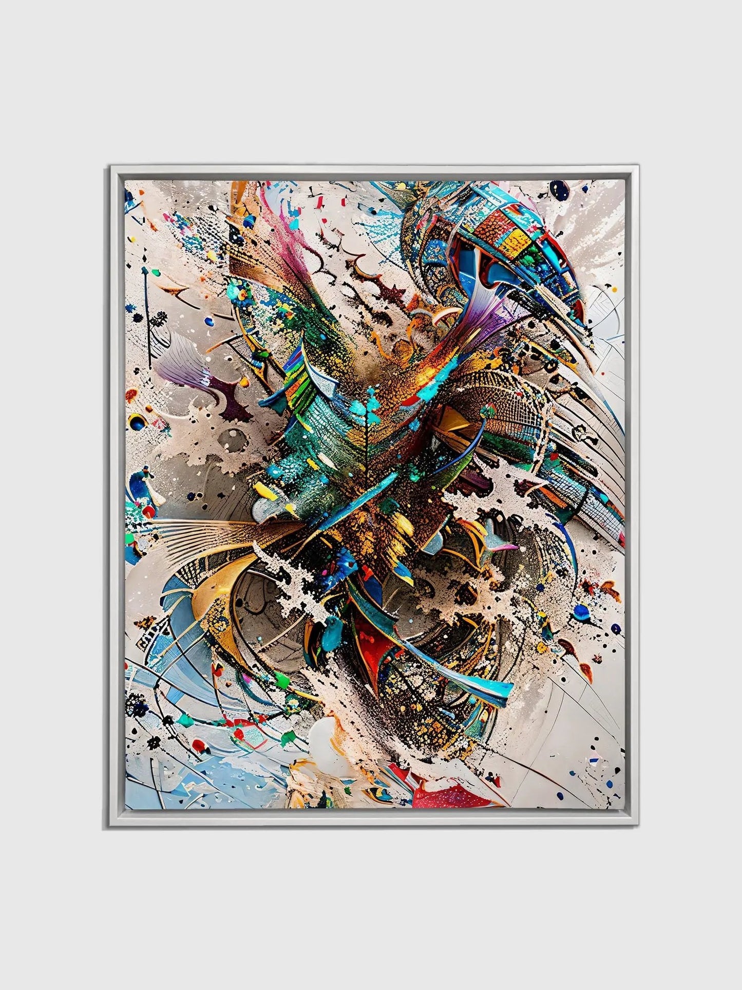 Wall Art-Abstract 1-Canvas Printed-Artwork by Gtaart.ca