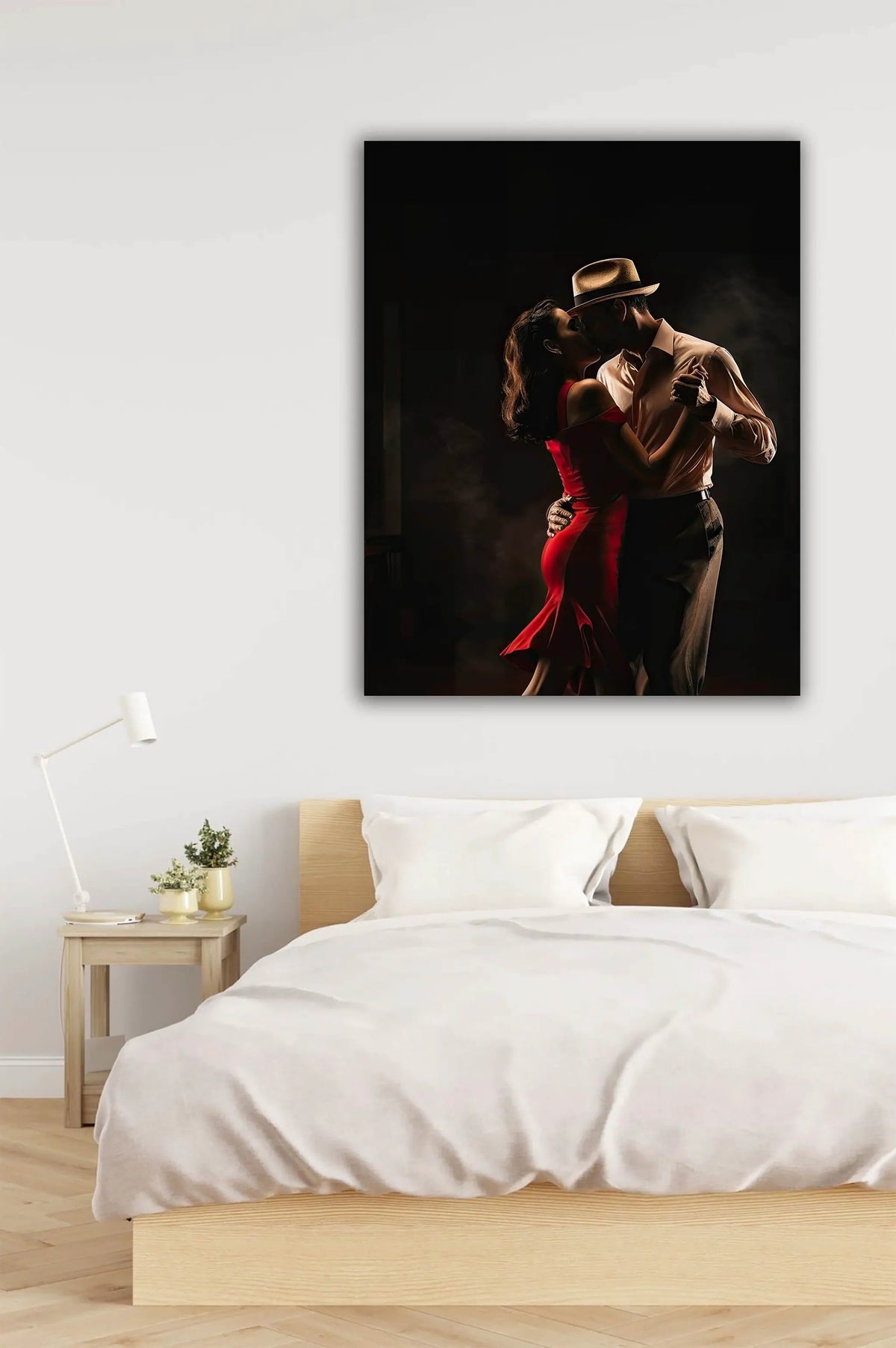 Wall Art- Tango Dance -Canvas Printed-Modern art by Gtaart.ca