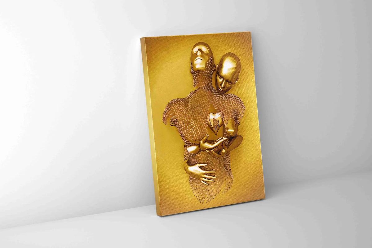 AI Love 36" x 48" Fine Art Canvas Wall Decor by GTAART.CA
