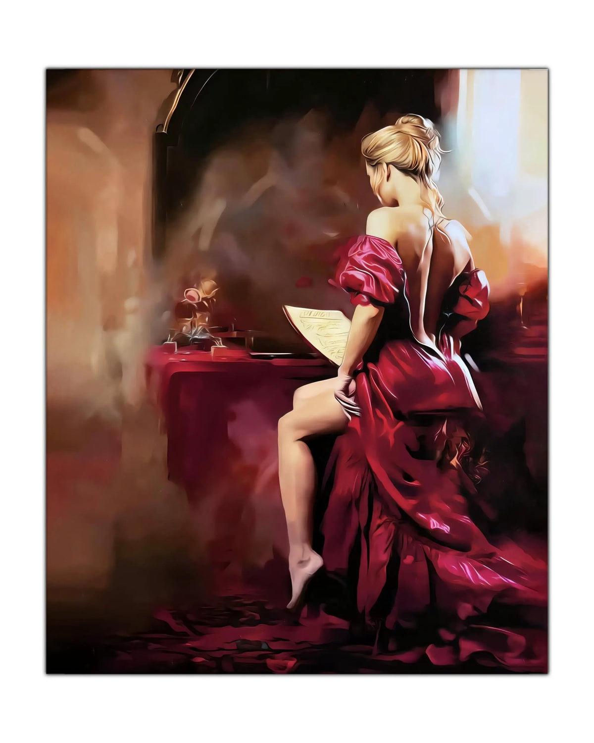 Wall Art-Preparing for the Performance. Fine art-Atwork by Gtaart.ca