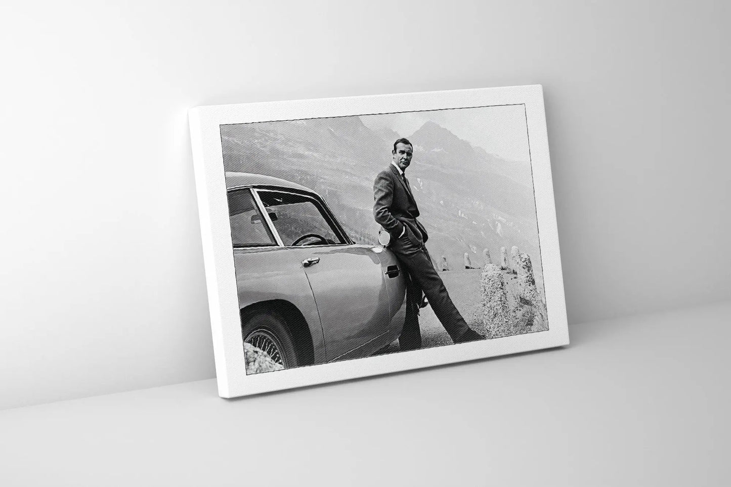 James Bond Ready to Hang Canvas Print by GTA ART
