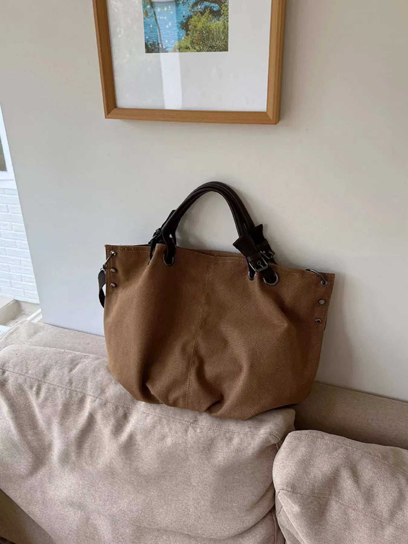 Adjustable Strap Tote Bag by Partner Label