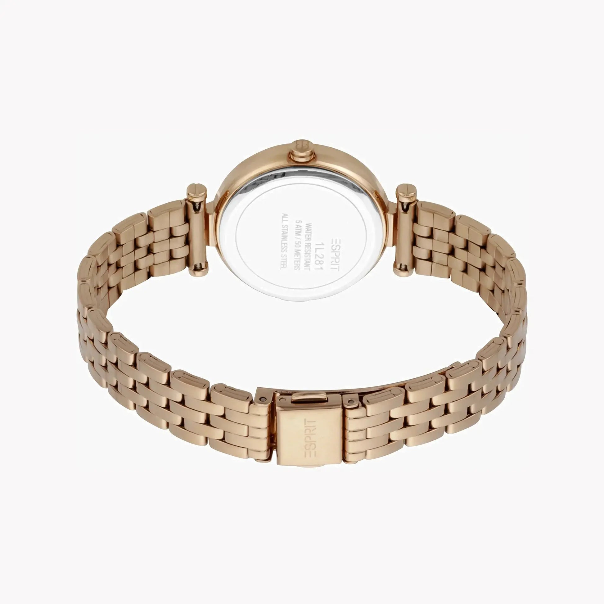 Esprit Women's Rose Gold Stainless Steel Watch, Round Case | Esm-12345 by ESPRIT