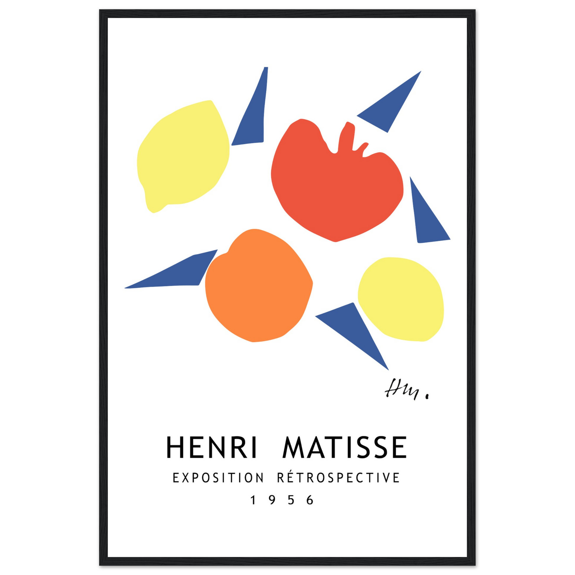 Henri Matisse Exposition Rétrospective poster by Art-O-Rama Shop