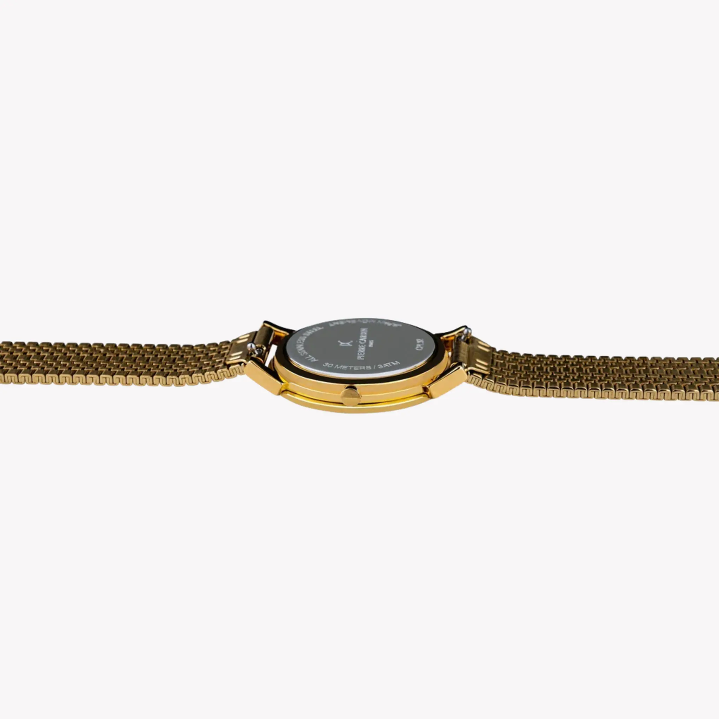 Pierre Cardin Women's Gold Stainless Steel Watch, Black Dial | Cpi.2529 by PIERRE CARDIN