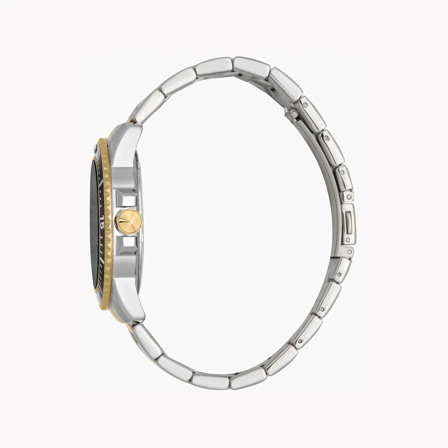 Just Cavalli Men's Two Tone Stainless Steel Watch, Black Dial | Jc1g246m0085 by JUST CAVALLI