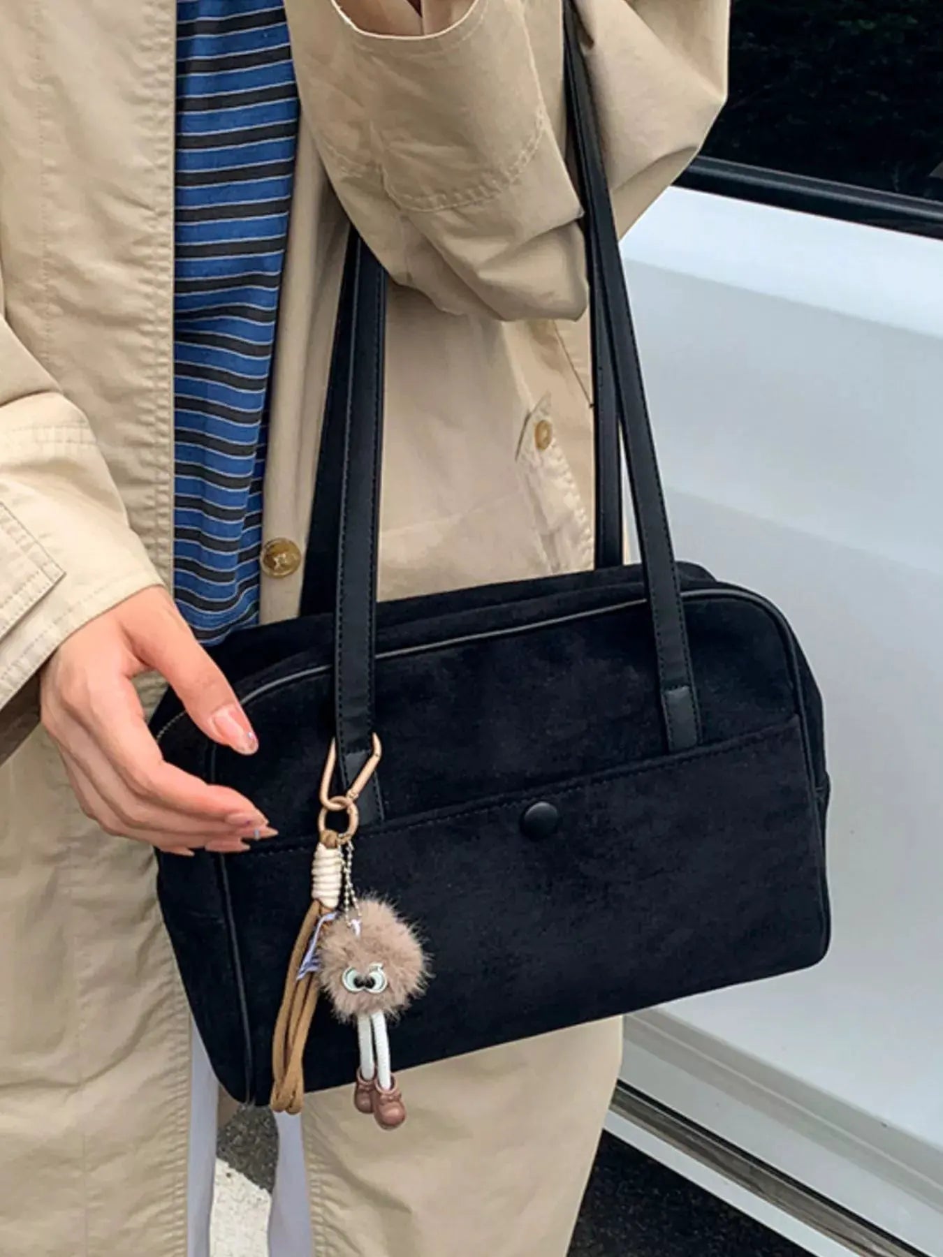 Vintage Handbag with Charm by Partner Label