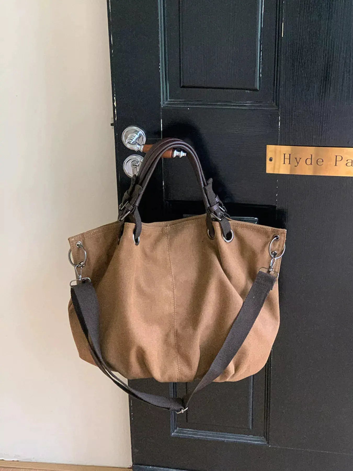 Adjustable Strap Tote Bag by Partner Label