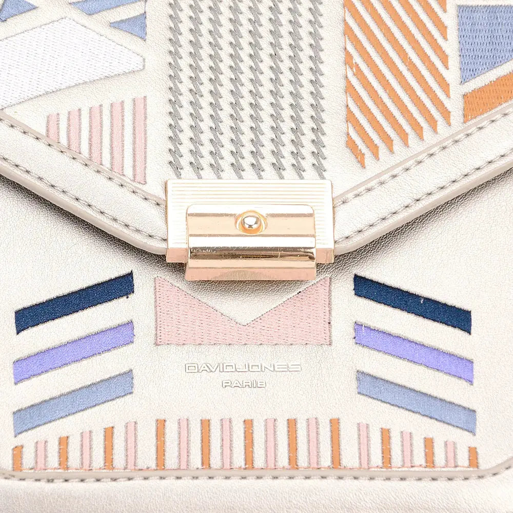 David Jones Geometric Print Crossbody Bag by David Jones