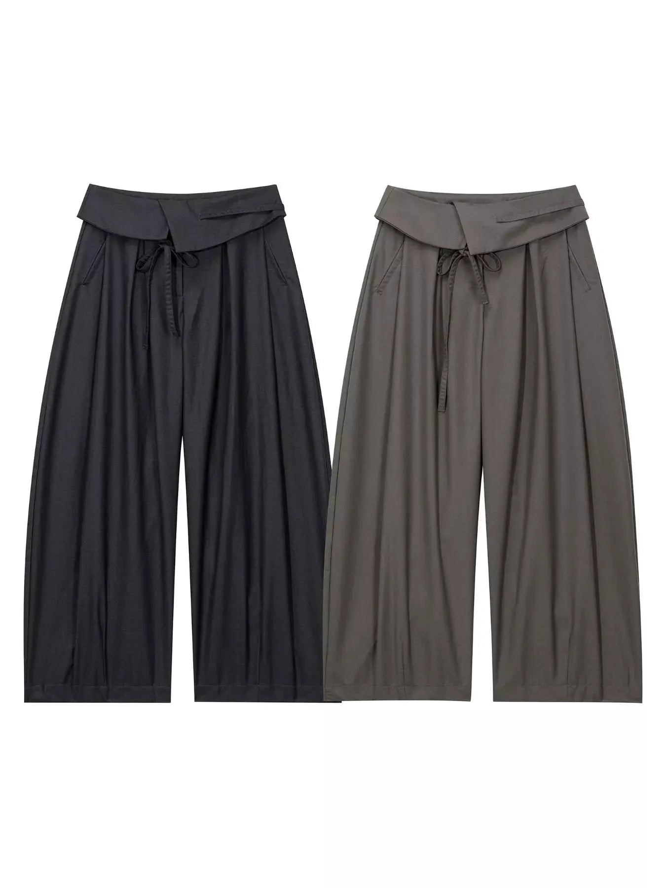 Men's Wide Leg Drawstring Pants by Partner Label