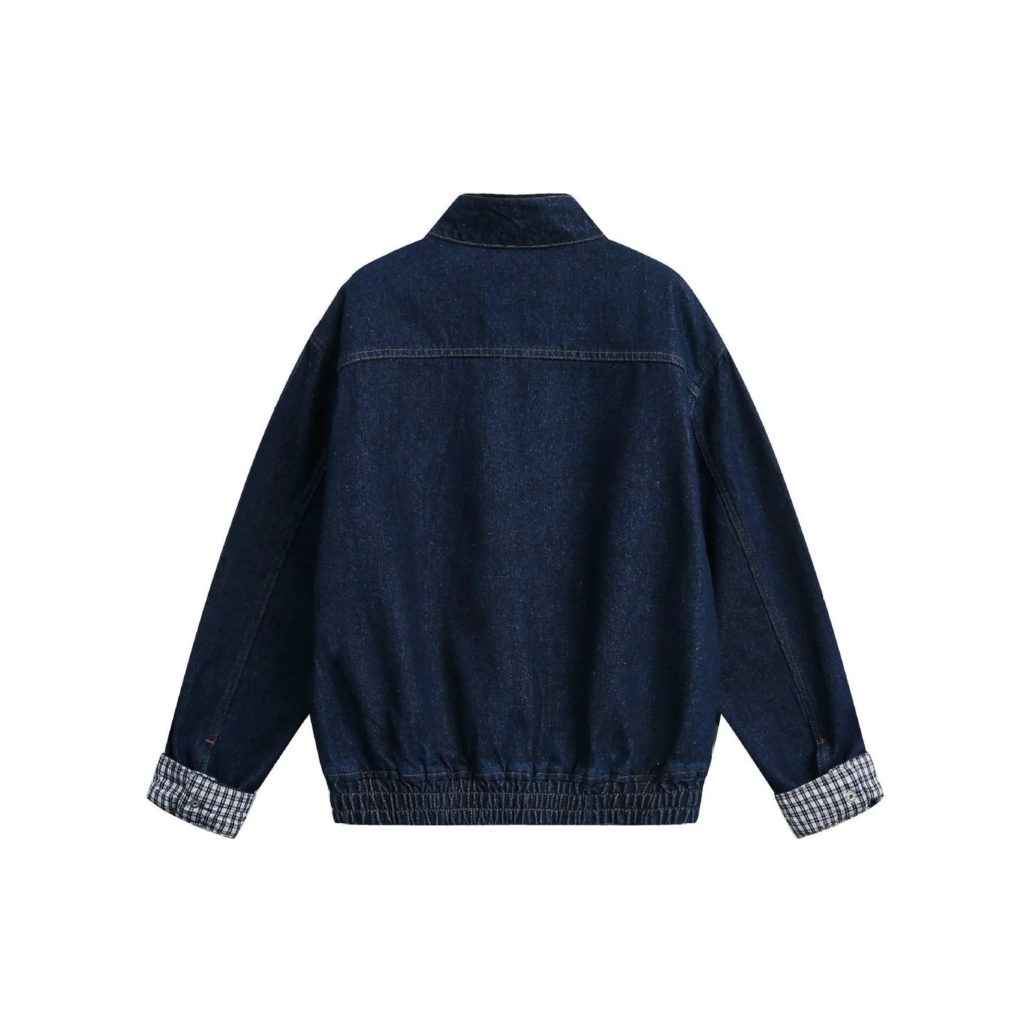 TitleWomen's All-Over Printed Denim Bomber Jacket BYMANYC ® New York CONTEMPORARY VIBRANT MODERN FASHION - New Collection by BYMANYC ® New York