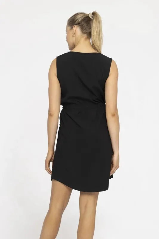 MONO B Versatile Drawstring Waist Tank Dress by Partner Label