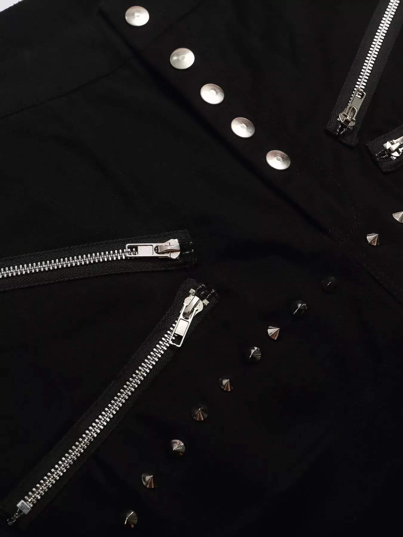 Men's Zipper Detail Wide Leg Capris by Trendsi
