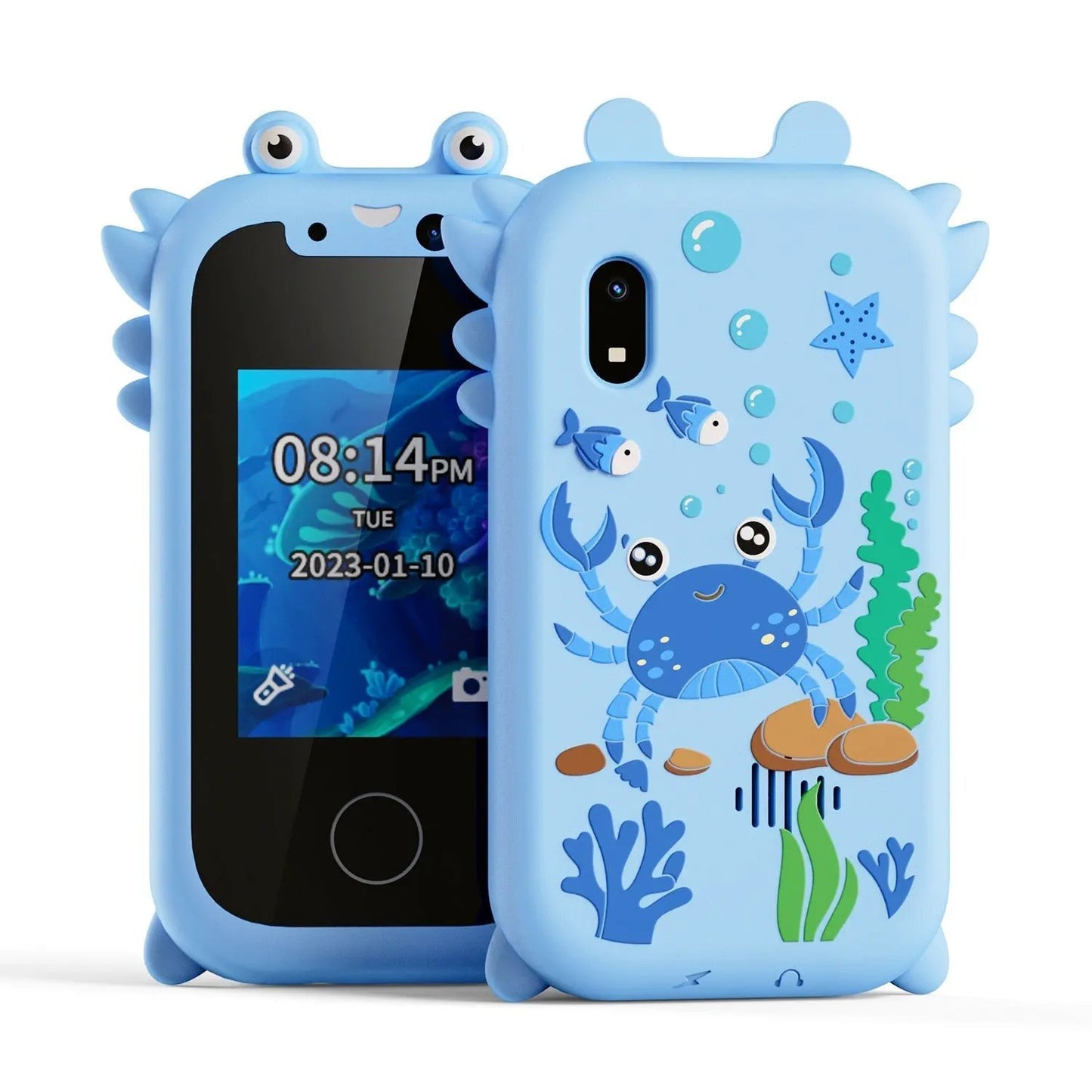 New Dual-camera Touchscreen Kids Phone For Educational Early Learning by Maiden-Art
