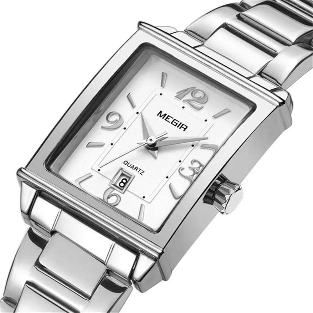 MEGIR Women Bracelet Watches Fashion Business Wristwatch for Ladies Elegant Quartz Watch Waterproof Date Clock Reloj Mujer 1079 by MEGIR WATCH GROUP