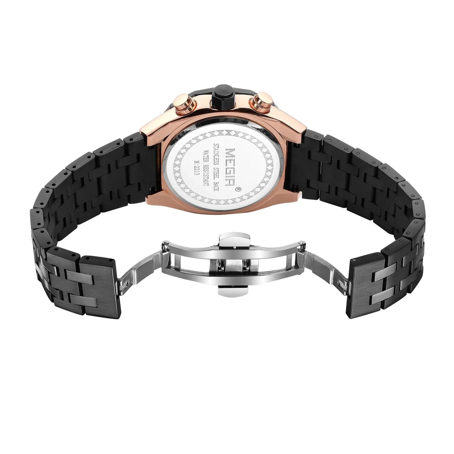 MEGIR Relogio Masculino Luxury Business Men Watches Fashion Military Watch Date Luminous Casual Quartz Wristwatch Man Clock 2213 by MEGIR WATCH GROUP