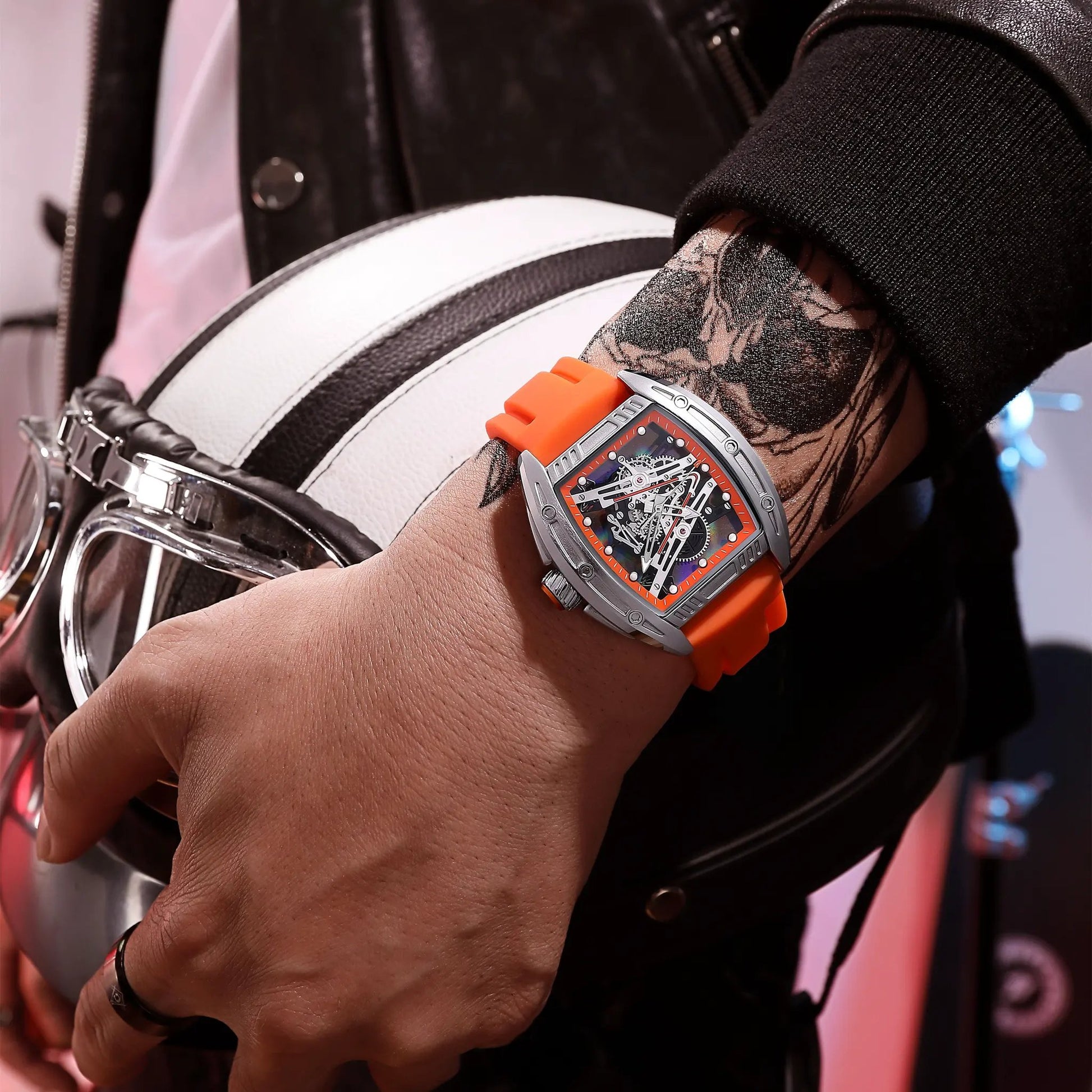 RUIMAS Fashion Military Quartz Watches Men Luxury Casual Sport Wrist Watches Waterproof Luminous Clock Large Dial Reloj Hombre 338 by MEGIR WATCH GROUP
