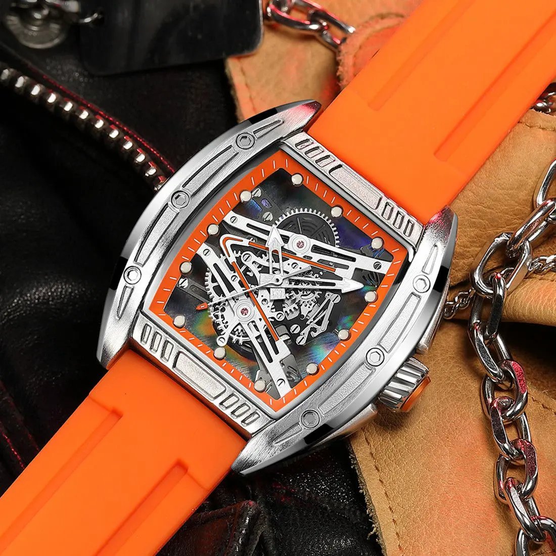 RUIMAS Fashion Military Quartz Watches Men Luxury Casual Sport Wrist Watches Waterproof Luminous Clock Large Dial Reloj Hombre 338 by MEGIR WATCH GROUP