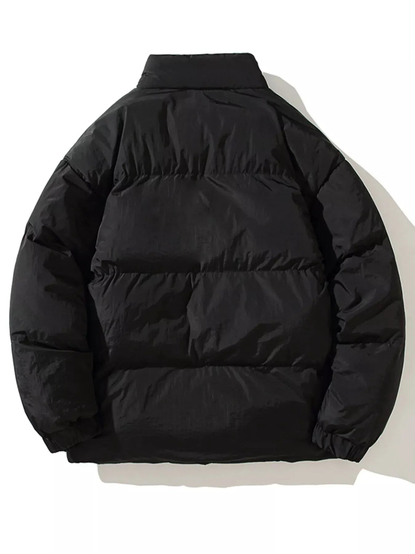 Men's Full Size Zip Up Fleece Puffer Jacket Plus Size by Partner Label