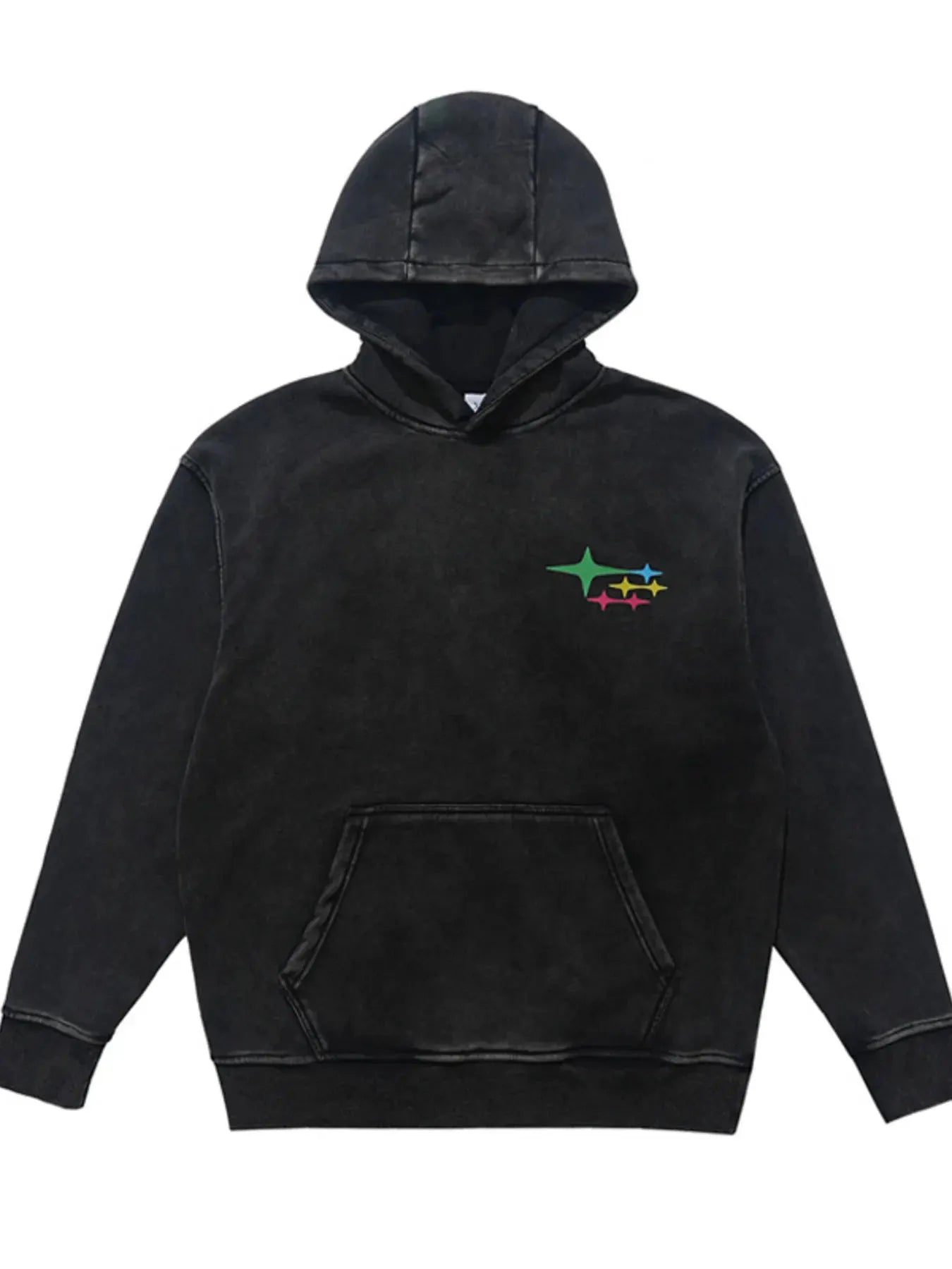 Men's Graphic Back Long Sleeve Hoodie by Partner Label