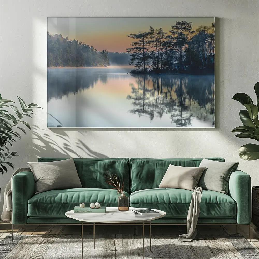 Wall art Before people wake by Benny Pettersson