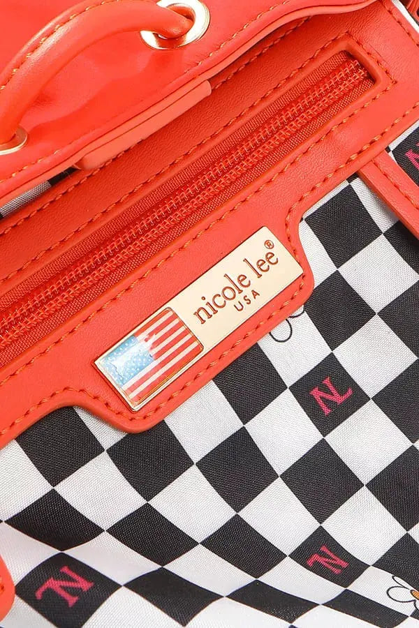 Nicole Lee USA Color Patch Bucket Bag by Nicole Lee USA