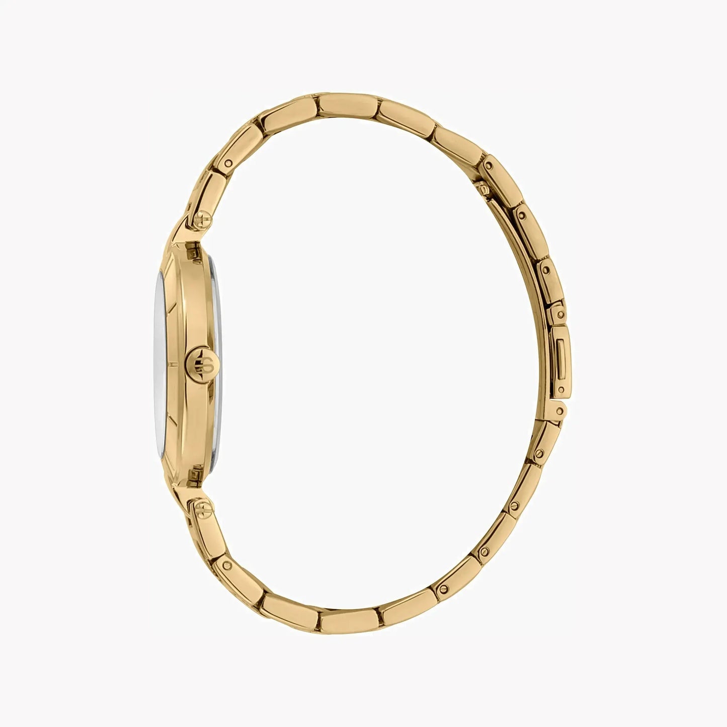 Esprit Women's Gold Stainless Steel Watch, Silver Dial | Es1l048m0015 by ESPRIT